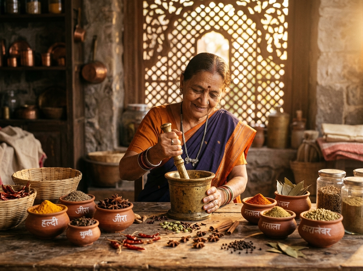 Artisanal Indian spice heritage and tradition
