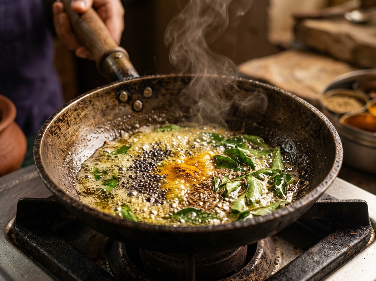 Artisanal Indian Ghee Tadka with Pure Hing